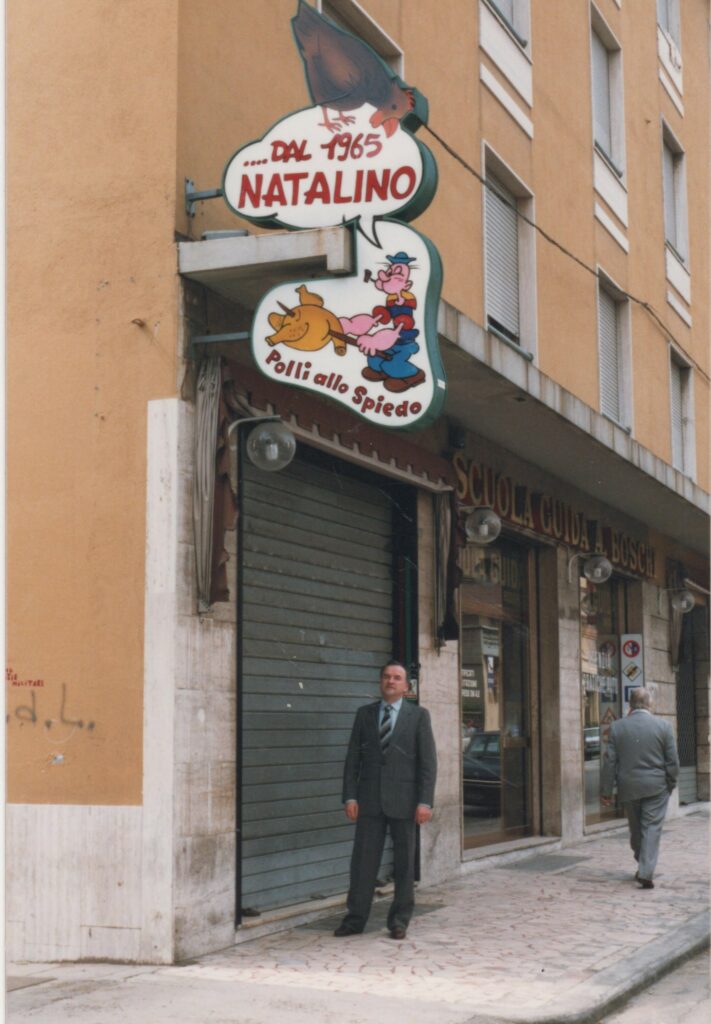 il negozio nel 1985